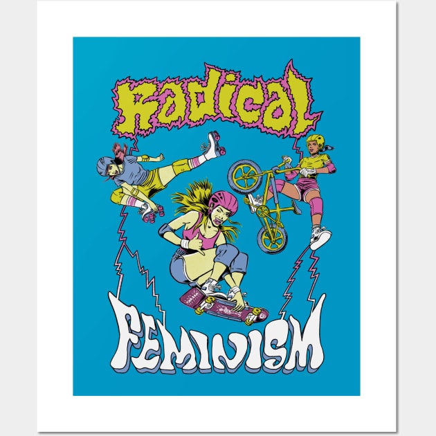 Radical Feminism Wall Art by Peter Katsanis Art